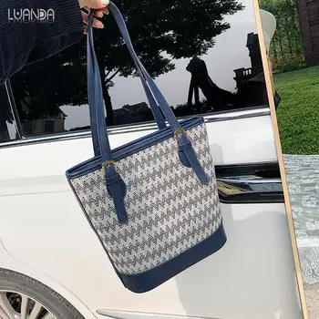 

New 2020 Tote Handbag Personality Leather Casual Top-Handle Messenger Shoulder Girl Fresh Bag Women Classic For Women