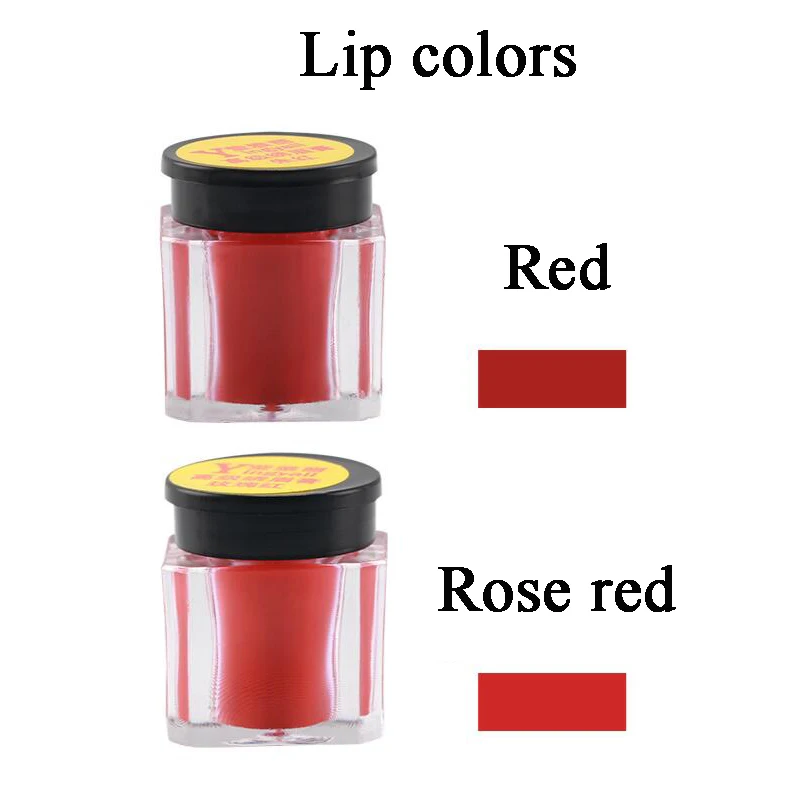 Semi Permanent Makeup Supplies Microblading Pigment Cosmetic Tools Eyebrow Eyeliner Lip Color Tattoo Practice Ink for Beginner