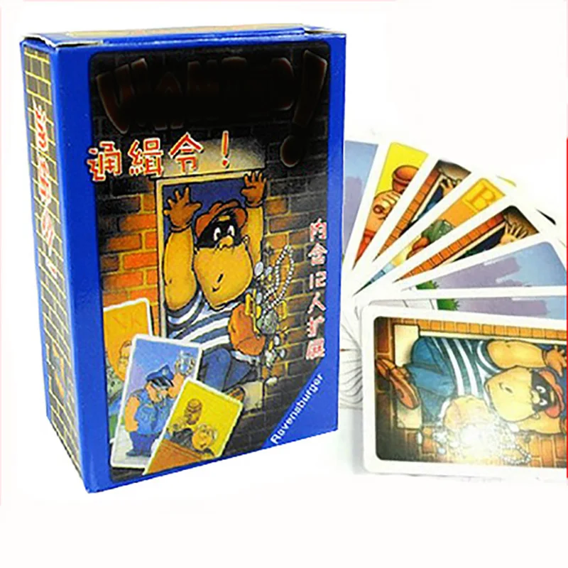 Wanted Board Game 3-5 Players Family Small Size Cards Games Contain Extended Entertainment Indoor (Not Guilty)