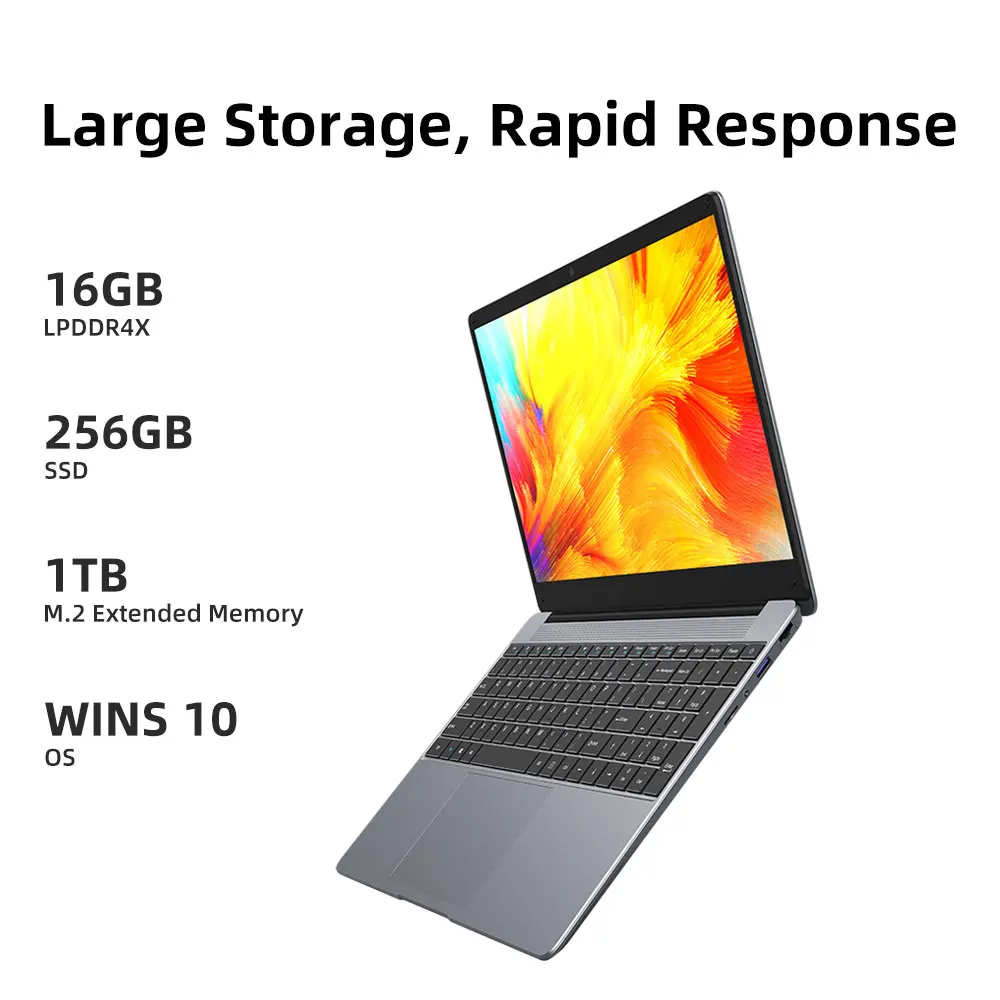 CHUWI HeroBook Plus 15.6 inch Laptop LPDDR4X 16GB