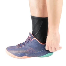 1 шт. спортивный безопасный с поддержкой лодыжки эластичный компрессионная скобка фиксирующая поддержка лодыжки защита для баскетбола футбольная защита