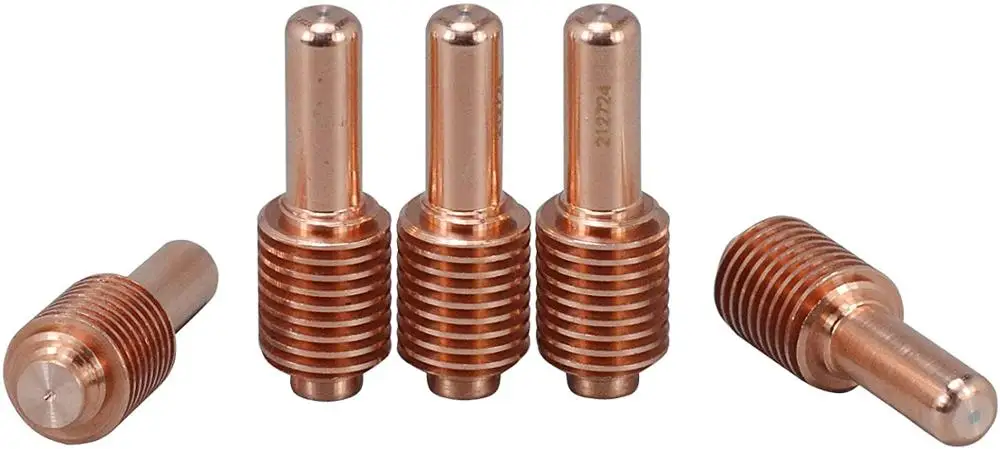 

212724 Plasma Electrodes Fit For Miller ICE-60T 80T Plasma Cutting Torches 5pk