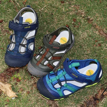 

Uovo Boys' Sandals 2020 New Fashion Kids Sport Children's Shoes Baby Soft Bottom Summer Sandals kids shoes