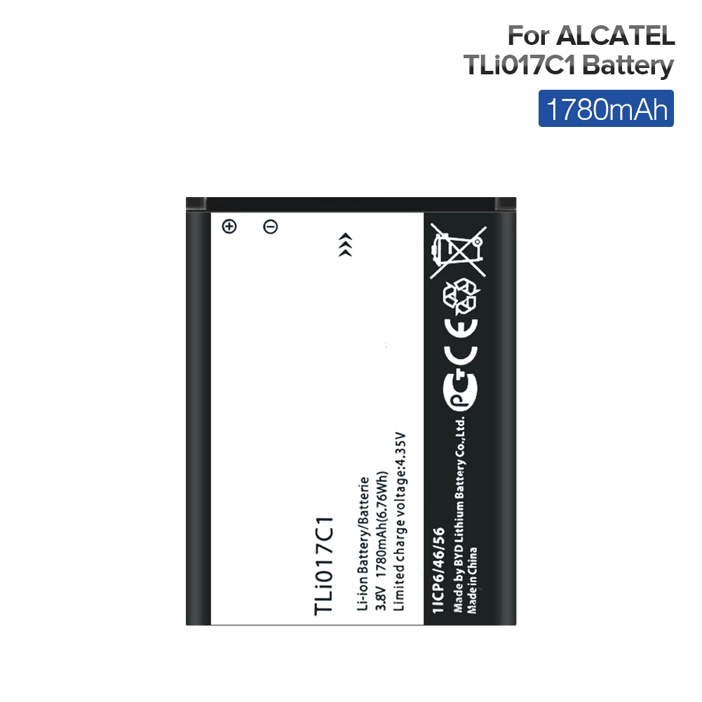 Перезаряжаемая литиевая батарея TLi017C1 3 8 в 1780 мАч для телефона Alcatel One Touch OT 5027B DAWN