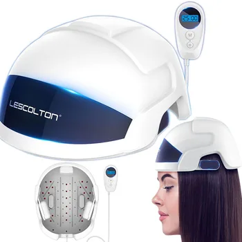 

Infrared Light Therapy Hair Growth Helmet Device LLLT Laser Treatment Anti Hair Loss Promote Hair Regrowth Laser Cap Massage