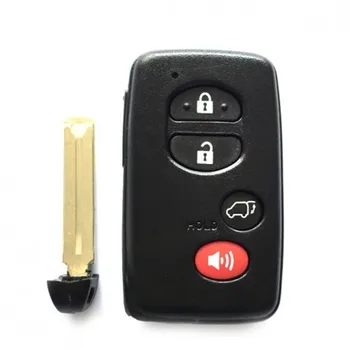 

NEW Replacement Smart Remote Key Shell 3+1 4 Button For TOYOTA Avalon Camry Highlander RAV4 Sequoia Smart Card Shell