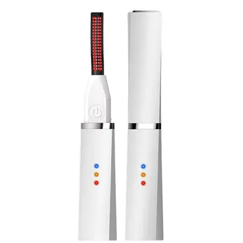 

Heated Eyelash Curler Rechargeable USB Electric Eyelash Curler with Double-Sided Eyelash Brush Long Lasting