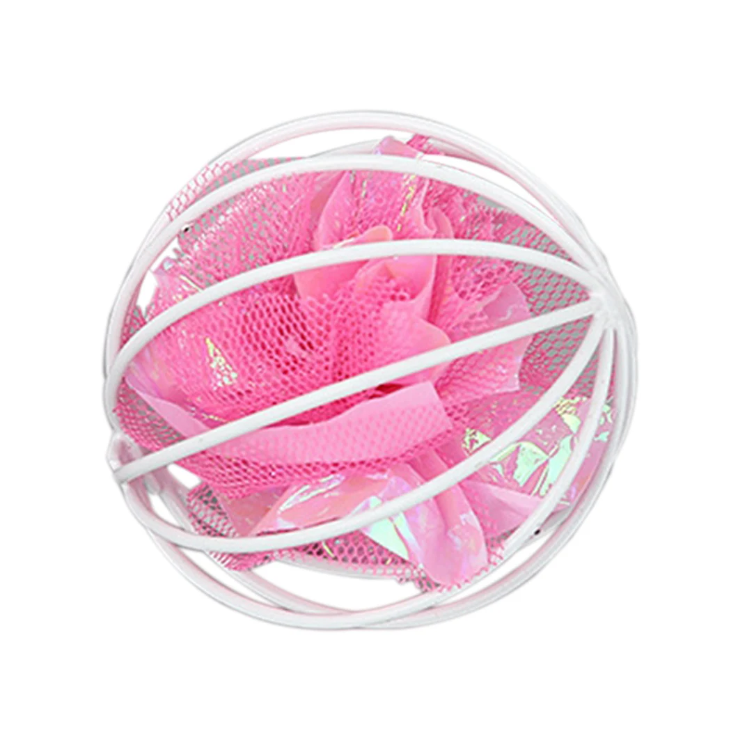 pink Legendog 1 шт. Забавный мячик для кошек карамельного цвета, Интерактивная рельефный шарик в клетке, игровой мячик для кошек, котик-тизер, мячик для кошек, игрушечные домашние питомцы - Цвет: pink
