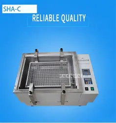 SHA-C лаборатория поршневой водяной банный осциллятор цифровой дисплей осциллятор постоянная температура лабораторный осциллятор 220 В 1800 Вт