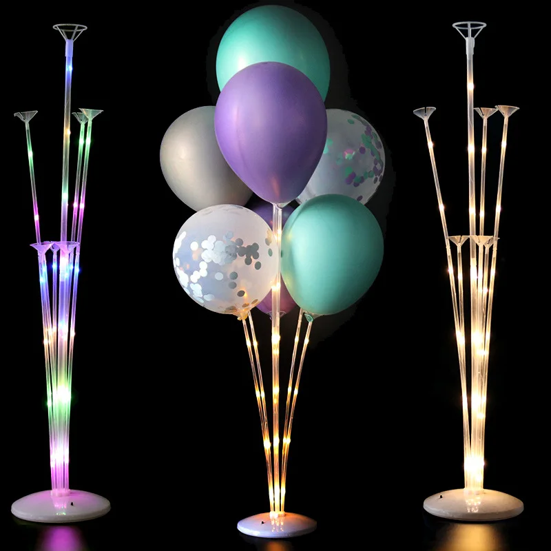 MEIDDING LED lumières ballons colonne support Table flottant décor de