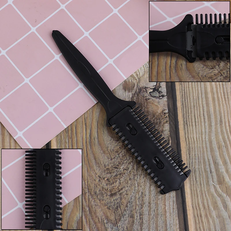 NEW Hairdressing Trimmers Hair Shaving Blades Cutting Thinning Pro Barber Hair Razor Comb Scissor Tools Brush Beauty Styling