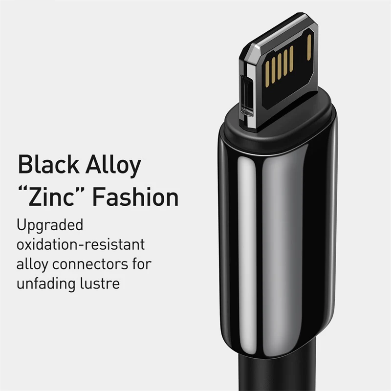 Baseus 2.4A USB Cable For iPhone 14 13 Pro Max XR Xs Cable Fast Charging Cable for iPhone 12 Charger USB Data Line - 2
