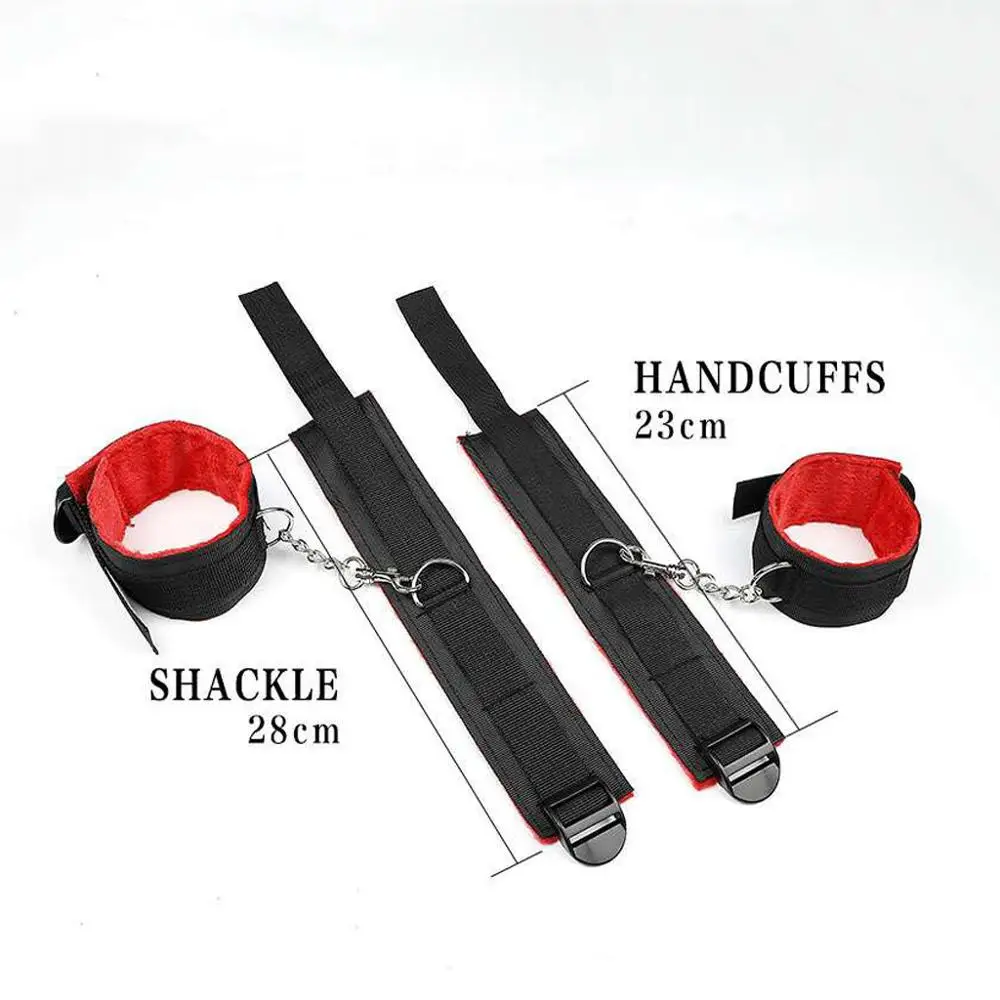 9 шт. плюшевый сексуальный игрушечный костюм плетка наручники маска набор для