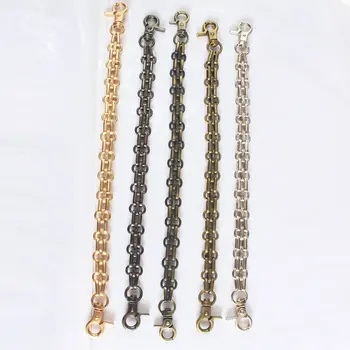 

26 CM Metal Shoulder Belts Chain Bag Strap Iron Bag Belt Straps For Handbag Parts DIY Replacement Detachable Bands Handle