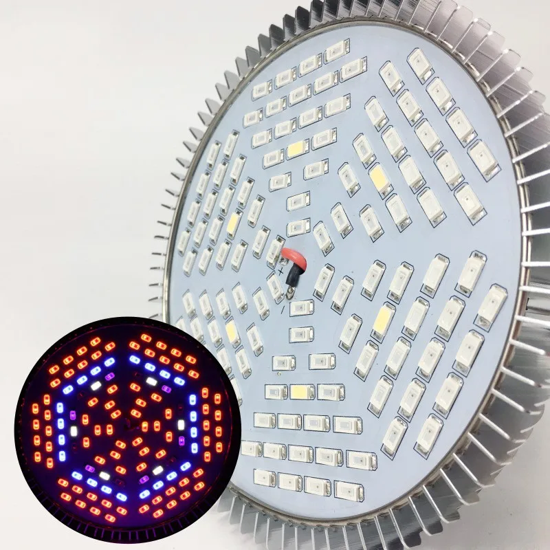 Полный спектр Светодиодная лампа для выращивания растений 30W50W80W теплица посадки в помещении Дополнительная лампа Par38 лампа для растений