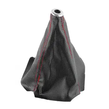 

Manual & Automatic Car Gear Shift Knob Gaitor PU Leather Dustproof Boot Universal Application