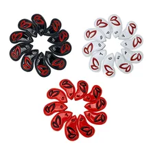 

10Pcs/Set PU Leather Golf Iron Head Covers Club Headcover Waterproof For Golf Iron Club Set 3-SW Universal Iron Club Headcovers