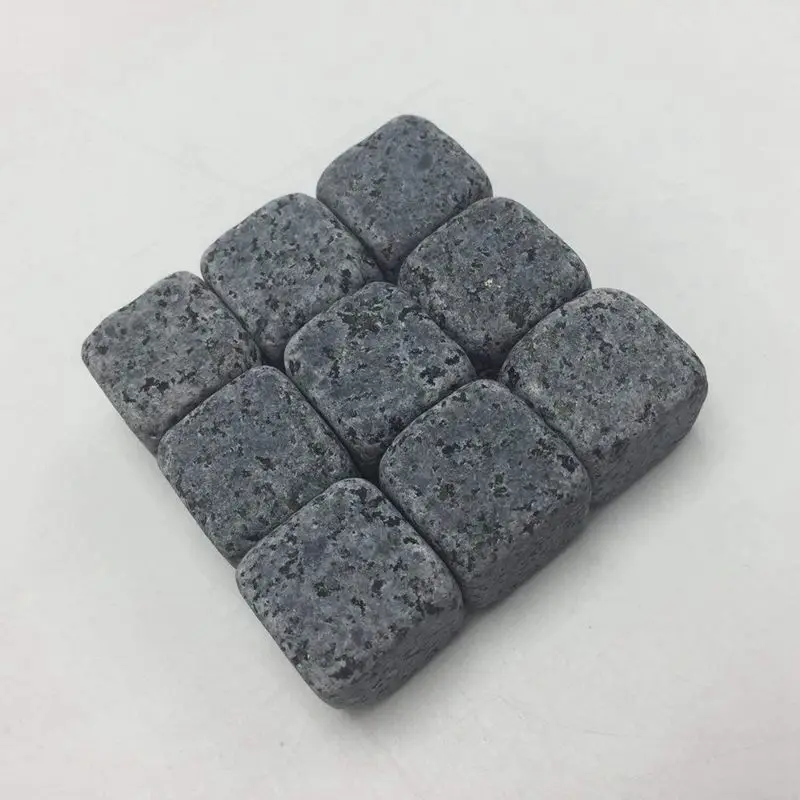 9 шт. Камни виски высокое качество кулер кубики Roches гранит зеленый 20x20x20 мм|Винные