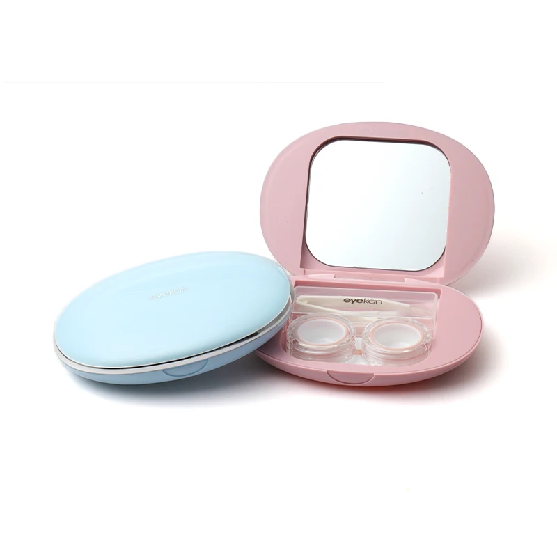 

COLOUR_MAX Travel Glasses Lenses Box Multifunctional Contact Lens Case Magnetic Absorption Induction Powder Box