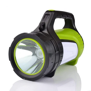

Super Bright USB Rechargeable LED Torch Lantern Flashlight Waterproof 10 Modes Multifunction Portable LED Searchlight Spotlight