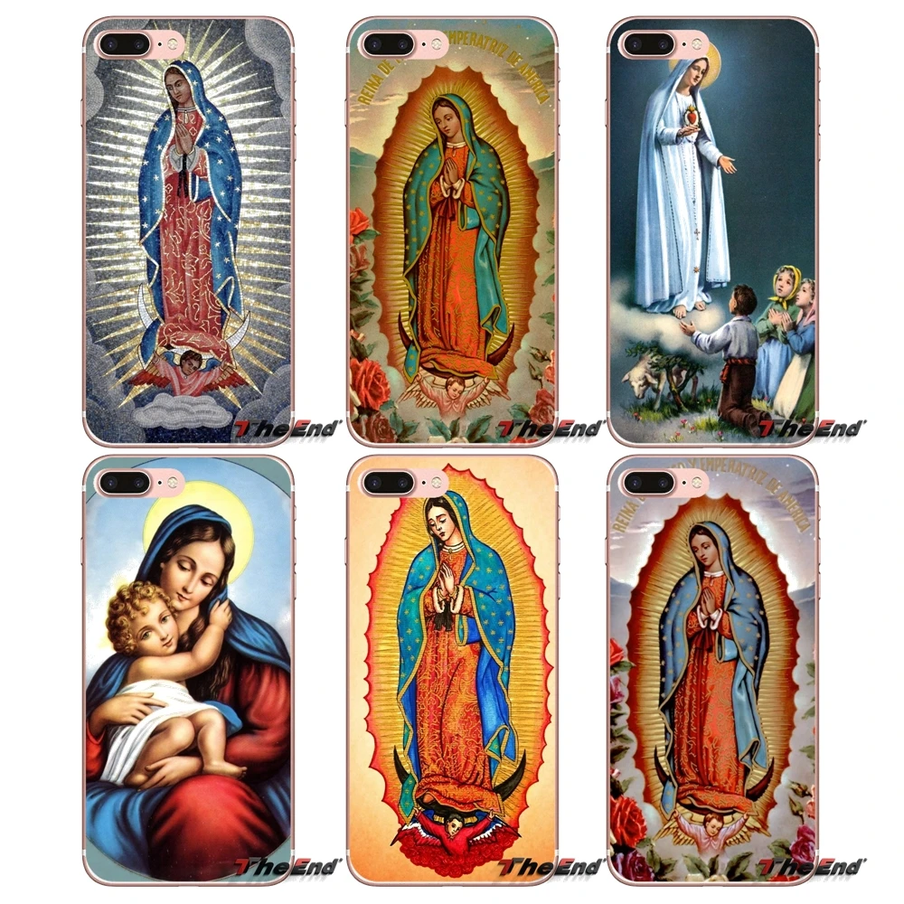 Soft Transparent Skin Case For Huawei Honor 5A LYO-L21 Y6 II Compact Y5 2 Y5II Mate 10 Lite Nova 2i 9i Fundas mother Virgin Mary | Мобильные
