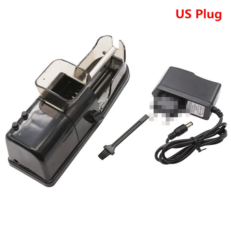 US Plug Автоматическая сигаретная прокатная машина Электрический измельчитель табака инжектор производитель роликовый инструмент EU/US plug - Цвет: US Plug
