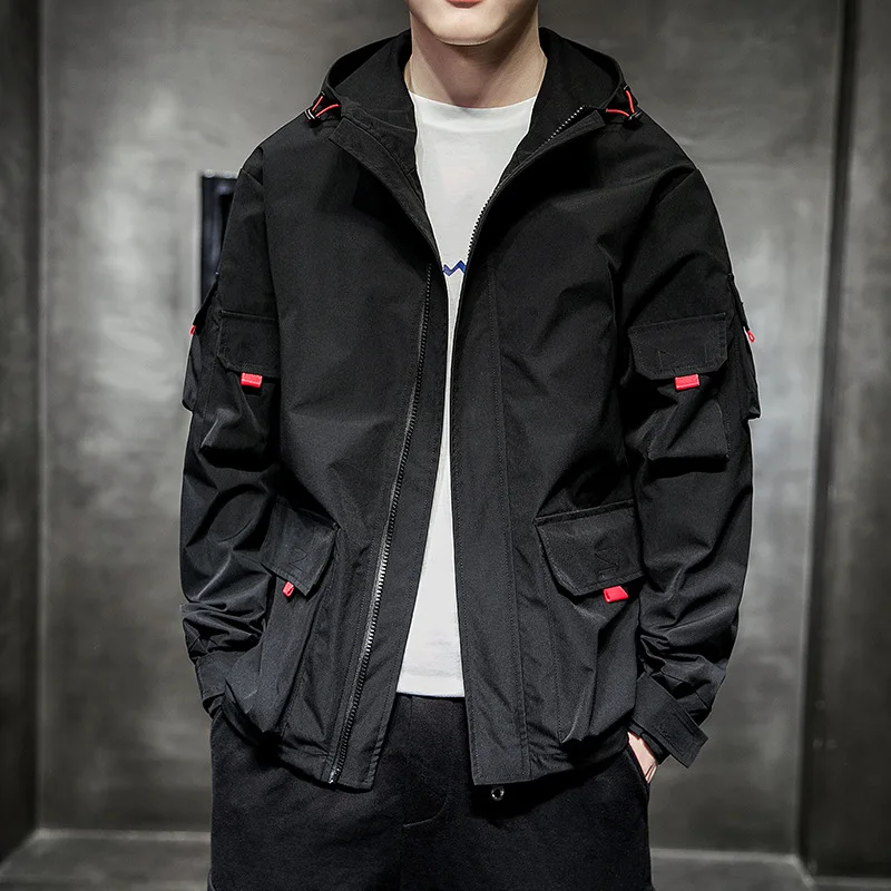 

Manufacturers Direct Wholesale Hot Selling Men Pilots Jacket Large Size Thin Baseball Collar Casual Trend Youth Coat Men's