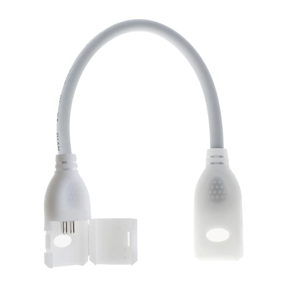 Connector Wire Высокое напряжение 220 в безопасные светодиодные полосы света 2835 разъем специальные аксессуары Бесплатный сварочный разъем/вождения разъем с переключателем - Цвет: Connector Wire