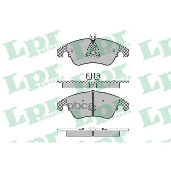 Колодки Тормозные Mercedes W204/W212(Спорт) Передние Lpr 05p1421 Lpr арт. 05P1421