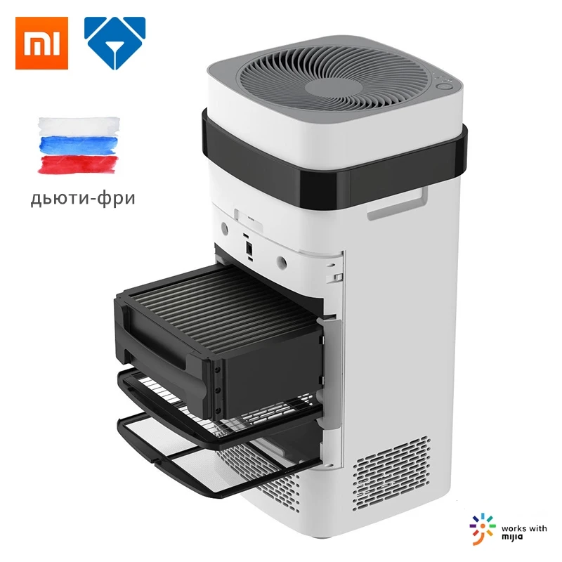 

XIAOMI Air Purifier Air Purifier Non-consumable High Efficiency Formaldehyde PM2.5 Removal APP Control