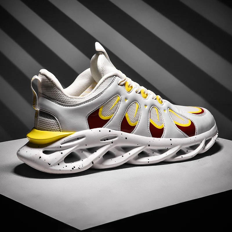 

Running Shoes for Men Mesh Breathable Sport Shoe Rubber Sole Running Shoes for Men Outdoor Sneakers Comfortable Sneakers Men