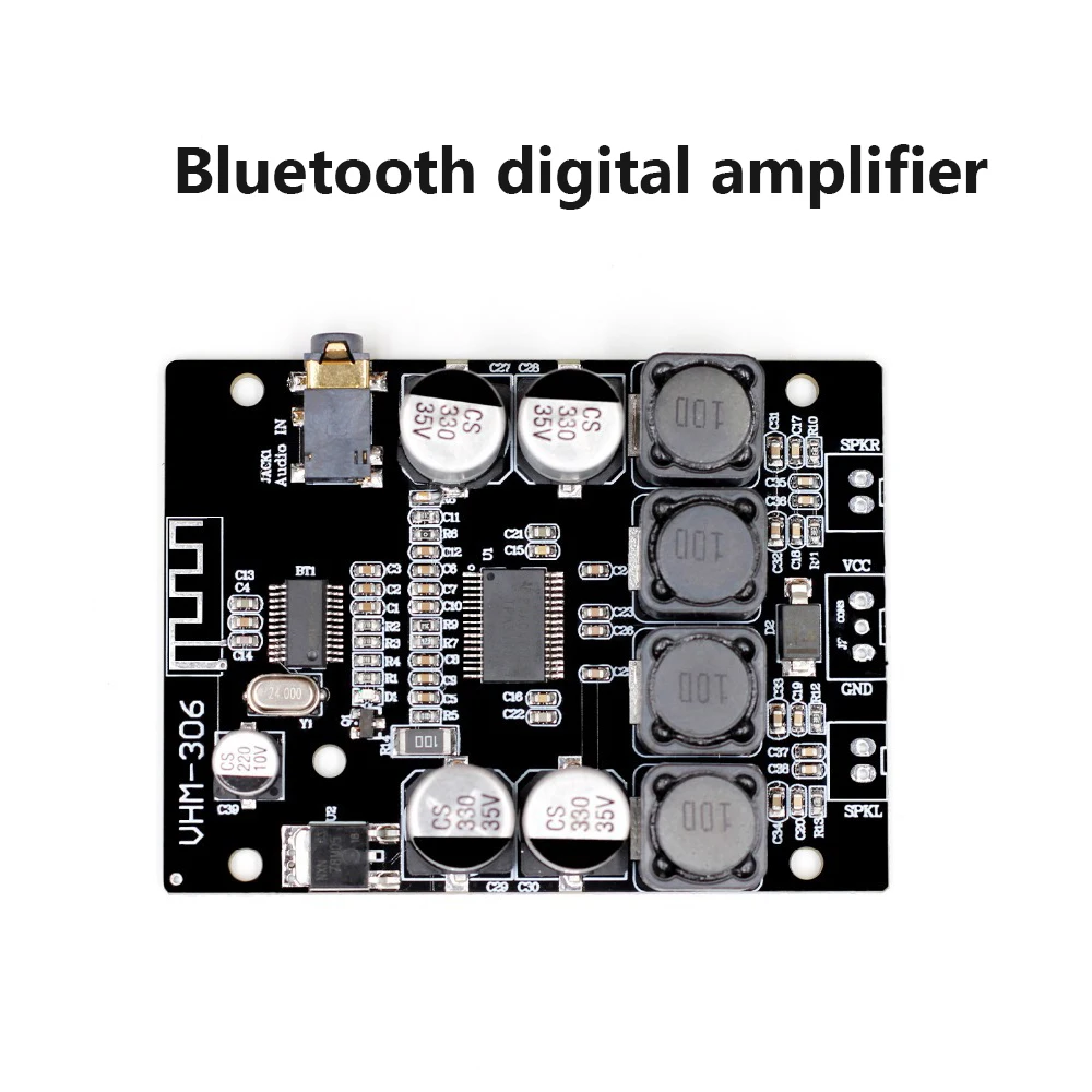 

DIDIHOU VHM-306 Bluetooth 4.2 TPA3118 2x30W 8-26V DC Stereo Audio Bluetooth Digital Power Amplifier Board For Amplifiers