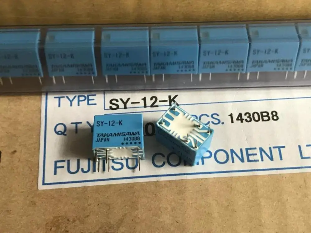 

SY-5-K SY-12-K SY-24-K Signal Relay 1A 120VAC 6 Pins