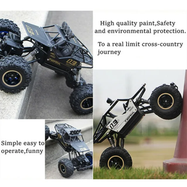 1:12 4WD RC Car Updated Version 2.4G Radio Control RC Car Toys remote control car Trucks Off-Road Trucks boys Toys for Children 6