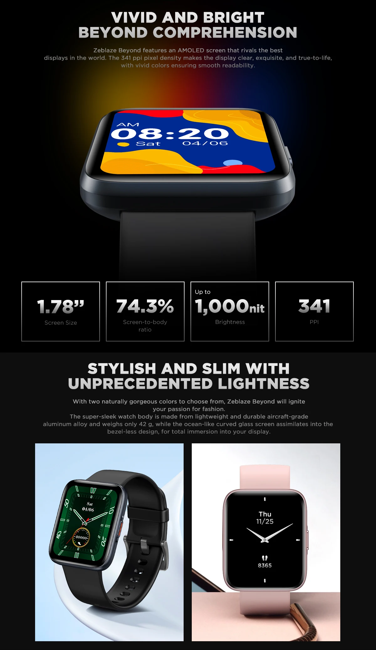 Zeblaze Beyond Smartwatch 7