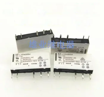 

5PCS/10PCS 5V relay LYRA005V LYRA005VY LYRA005V-5VDC 5VDC DC5V 5V 6A 250VAC 5PIN