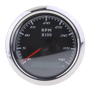 

Waterproof Speedometer Tachometer With Anti-fog Function, Curved Glass Design