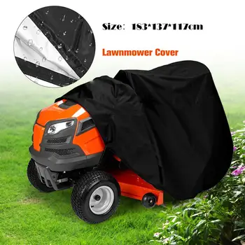 

183x137x117CM Lawn Mower Cover Waterproof Shovel Oxford Fabric Dust Cover Tractor Sunscreen Protection
