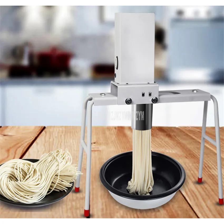 Household 304 Stainless Steel Dough Press Machine Electric Noodle Maker 2.0/2.5/3mm Round 1.5x4mm Flat Noodle Making Machine