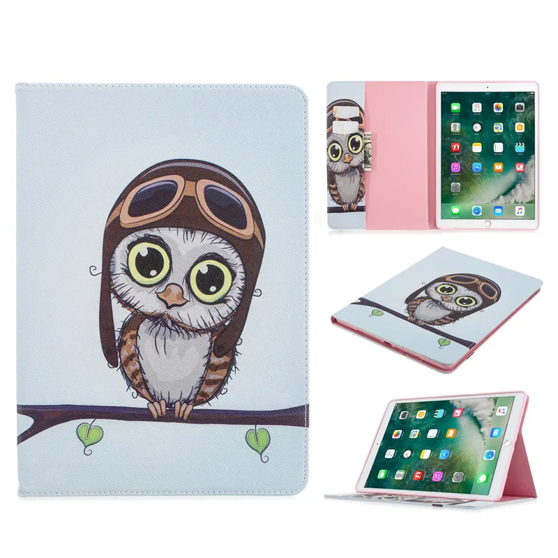 Funda для iPad Pro 10,5 чехол с умным рисунком из искусственной кожи чехол-подставка для iPad Air 3 Air iPad 10,5 чехол+ ручка