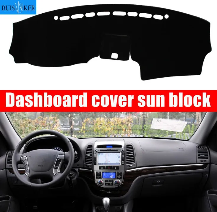 

For kia sorento 2015 2016 2017 2018 Dashboard Cover Sun Shade Non-slip Dash Mat Pad Carpet Car Stickers Interior Accessories