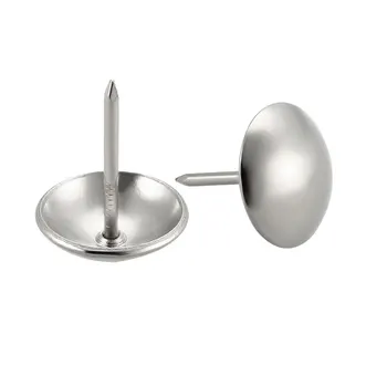 

uxcell Upholstery Nails Tacks Furniture Pins 19mm/0.7" Head Dia Thumb Push Copper Pins 20Pcs