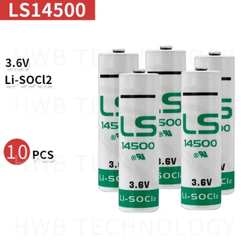 

10PCS/lot New for LS14500 AA ER14505M 3.6v 2600mah lithium battery,instruments and meters backup power supply