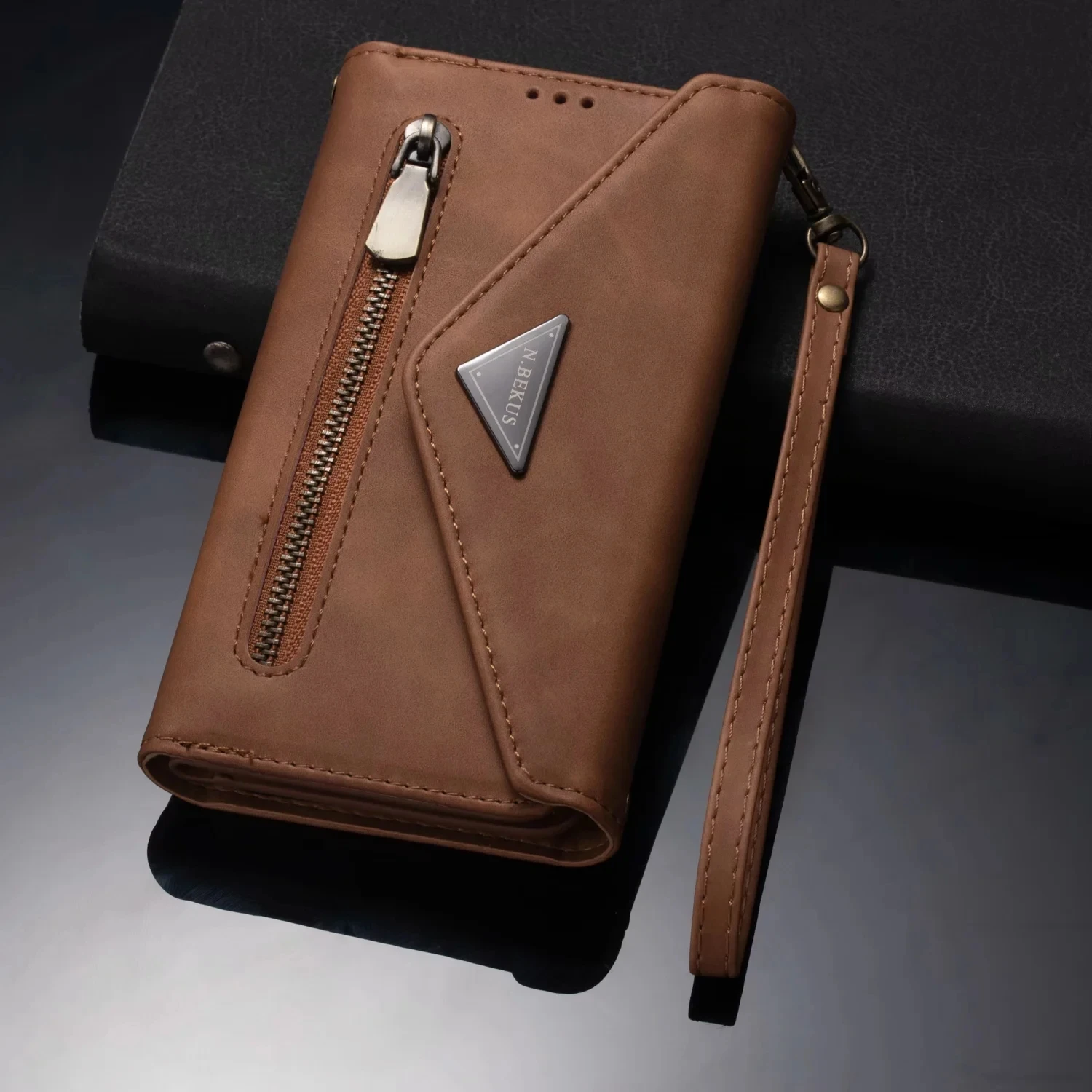 Cross Body Strap Flip pénztárca tok Samsung Galaxy S21 S30 S20 Ultra S10 S9 S8 Plus S7 Edge Note 8 9 10 20 Ultra Prote készülékhez_voghion.com