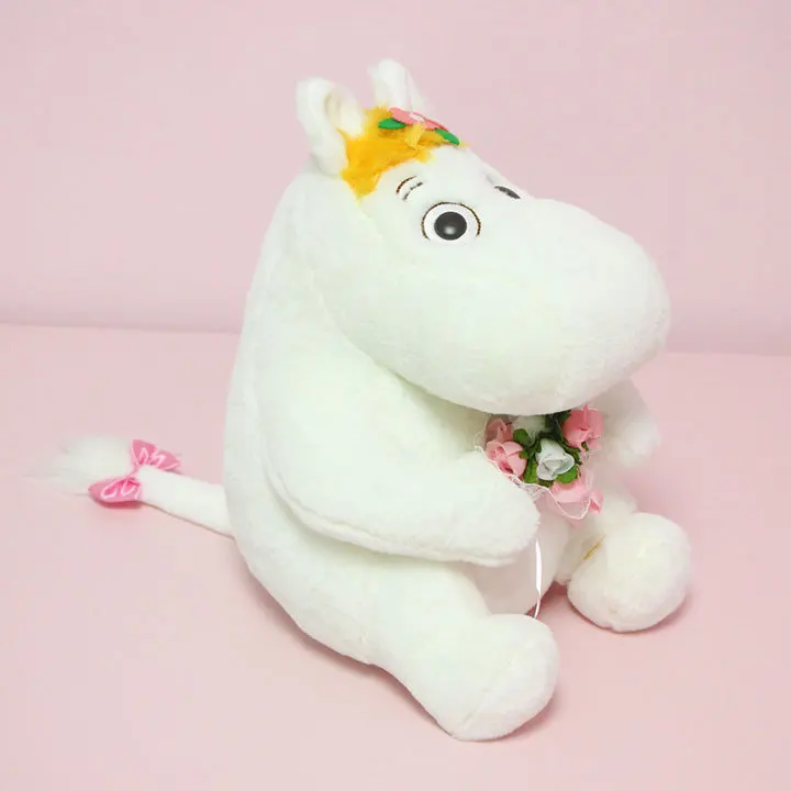 30 см пары Moomin and Snork maiden плюшевая игрушка мягкая игрушка кукла куклы Животные куклы, детский подарок Рождество