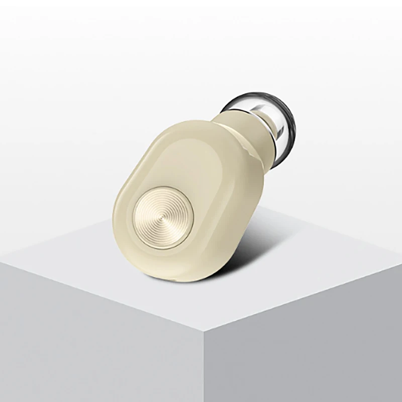 Беспроводные bluetooth-наушники BL1, мини bluetooth-гарнитура, беспроводные наушники для телефона с зарядным устройством 2200 мАч - Цвет: Красный