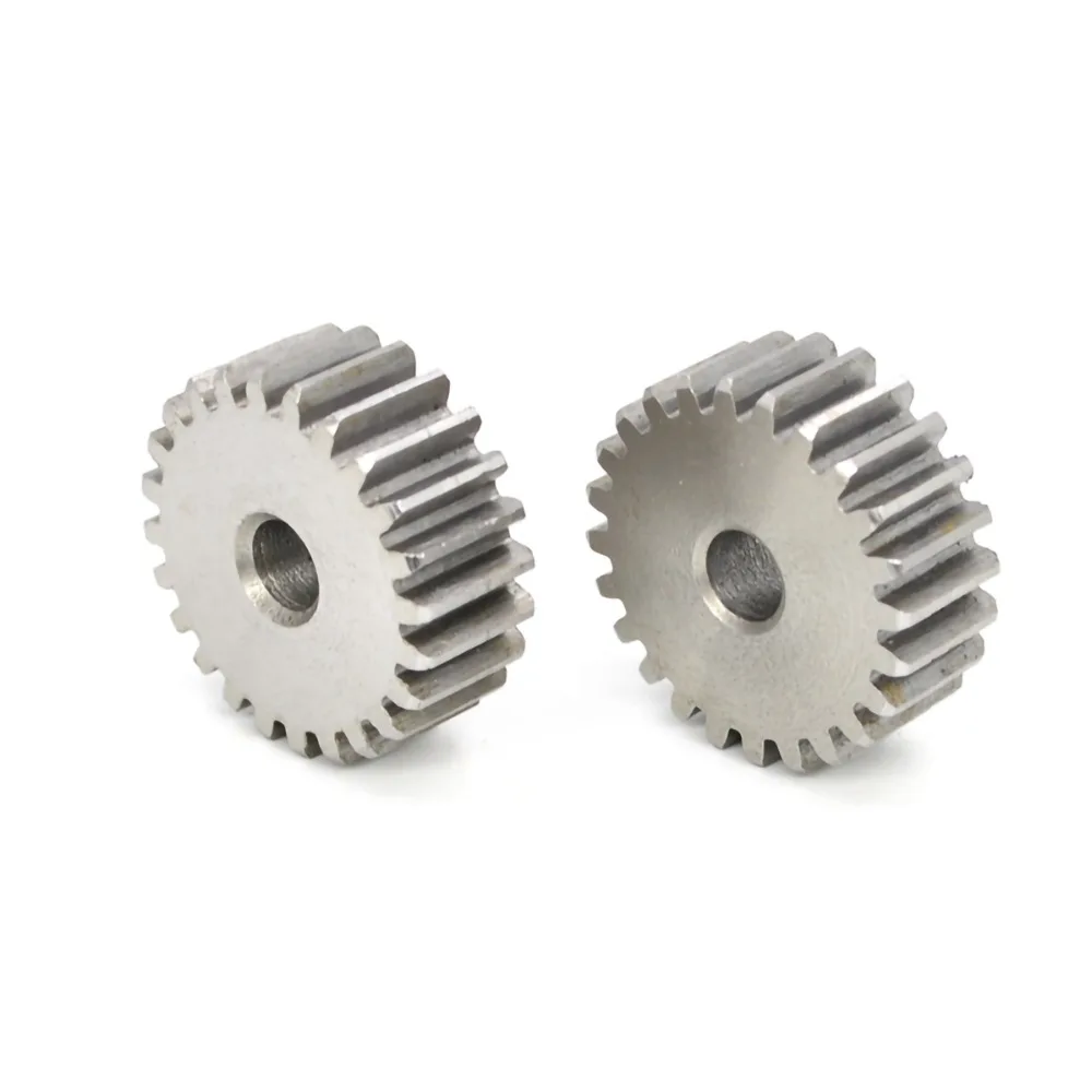 Description Picture 4 of item1Pcs 1 Mod Spur Gear 71-85 Tooth Metal Mechanical Transmission Pinion Gear 45# Carbon Steel Thick 10mm