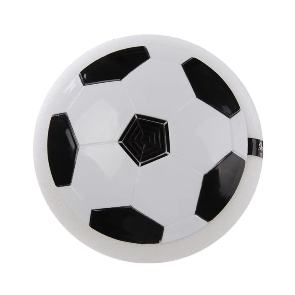 Дети Air power футбольное тренировочное оборудование светодиодный свет мигающий шар игрушки футбольный диск скольжение мульти-поверхность парящий внутренний мир