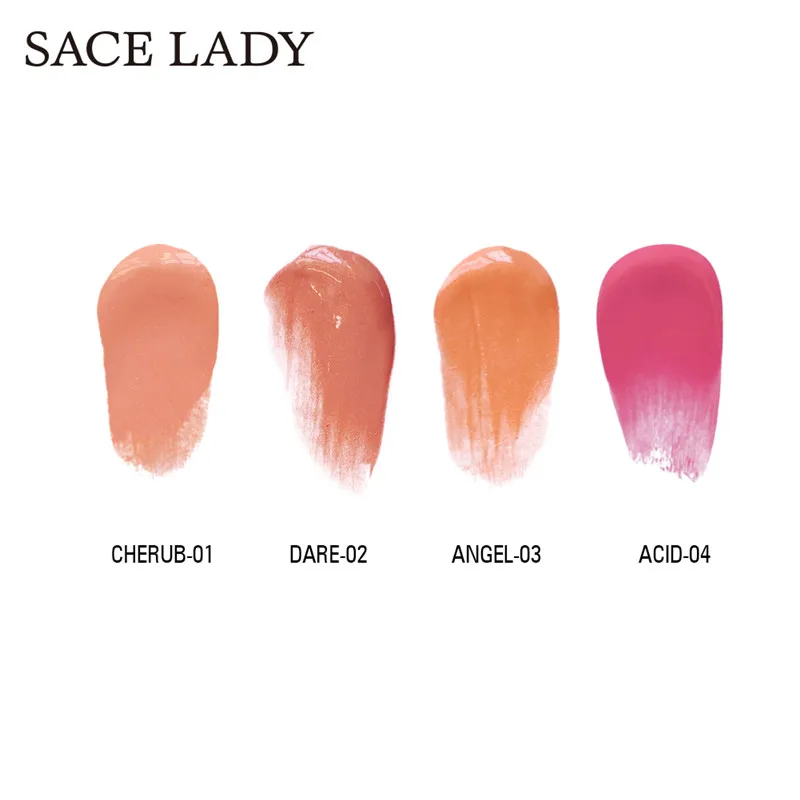 SACE LADY, 4 цвета, профессиональные женские матовые Румяна для лица, для щек, натуральные, Lquid, румяна, косметические, для лица, контурные румяна