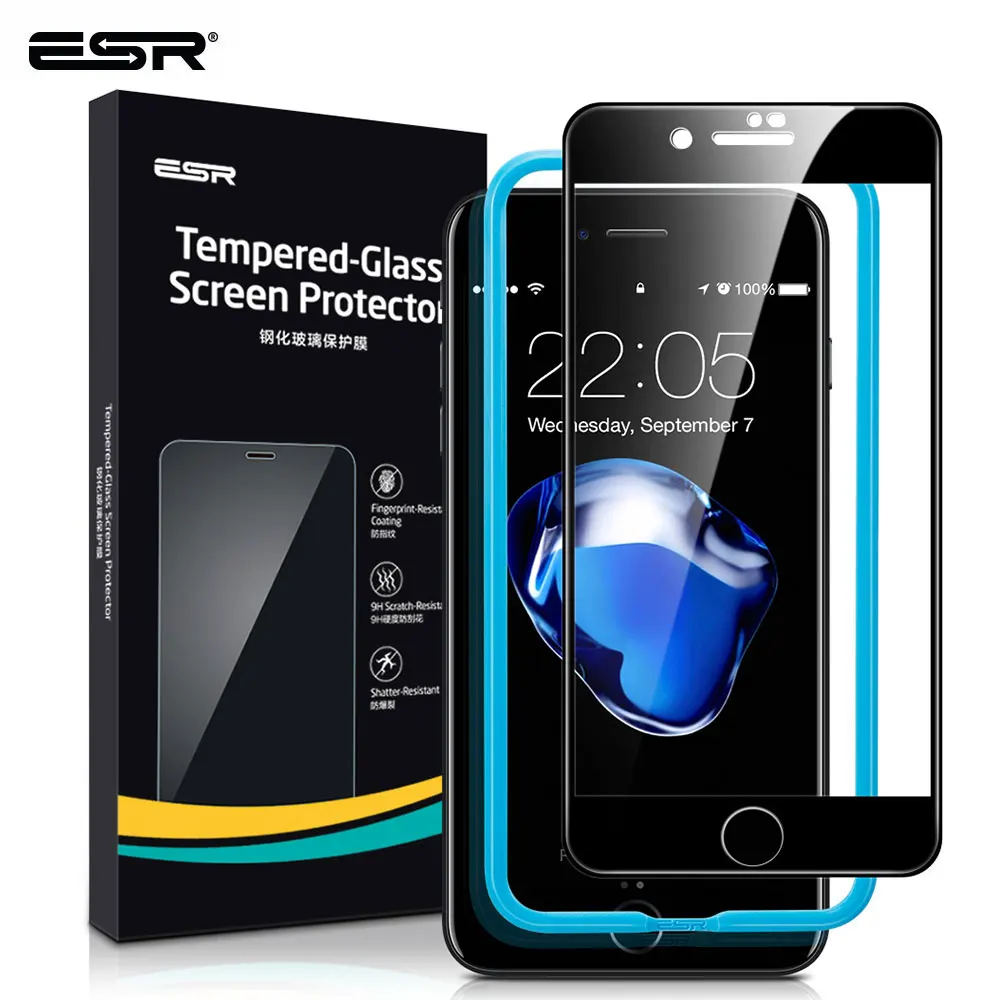 ESR Tempered Glass for iPhone 8 7 Privacy Screen Protector Full Cover HD Anti Blue Light Anti Spy Glass Film for iPhone 8 7 New ESR Tempered Glass for iPhone 8 7 Privacy Screen Protector Full Cover HD Anti Blue Light Anti Spy Glass Film for iPhone 8 7 New